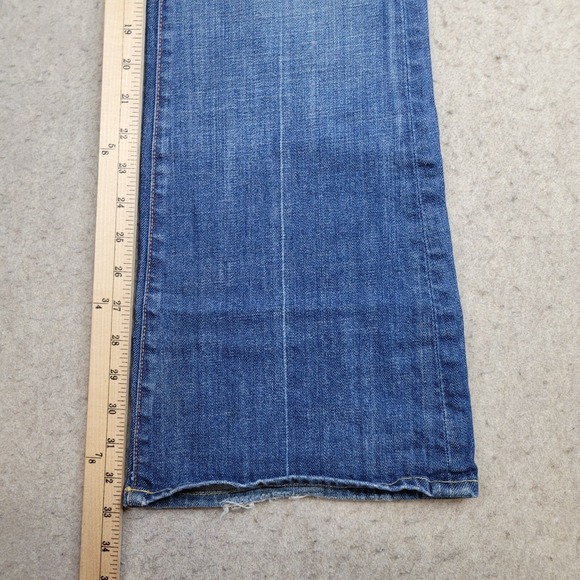 Citizens of Humanity Flare Jeans Womens 29 Blue Medium Wash Made in USA 32x33 - Picture 10 of 13